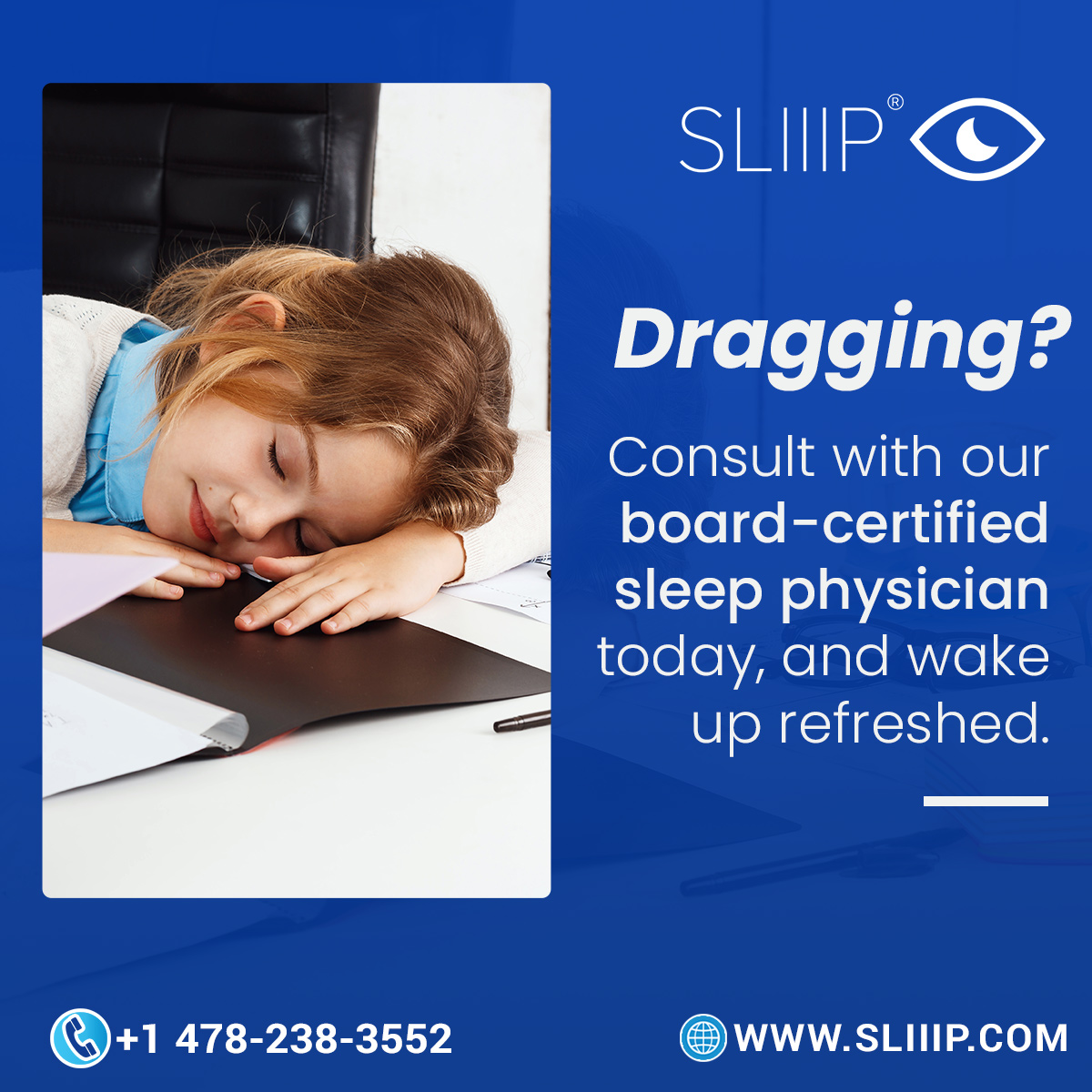 Sliiip - Dragging? Consult with our board-certified sleep... | Facebook
