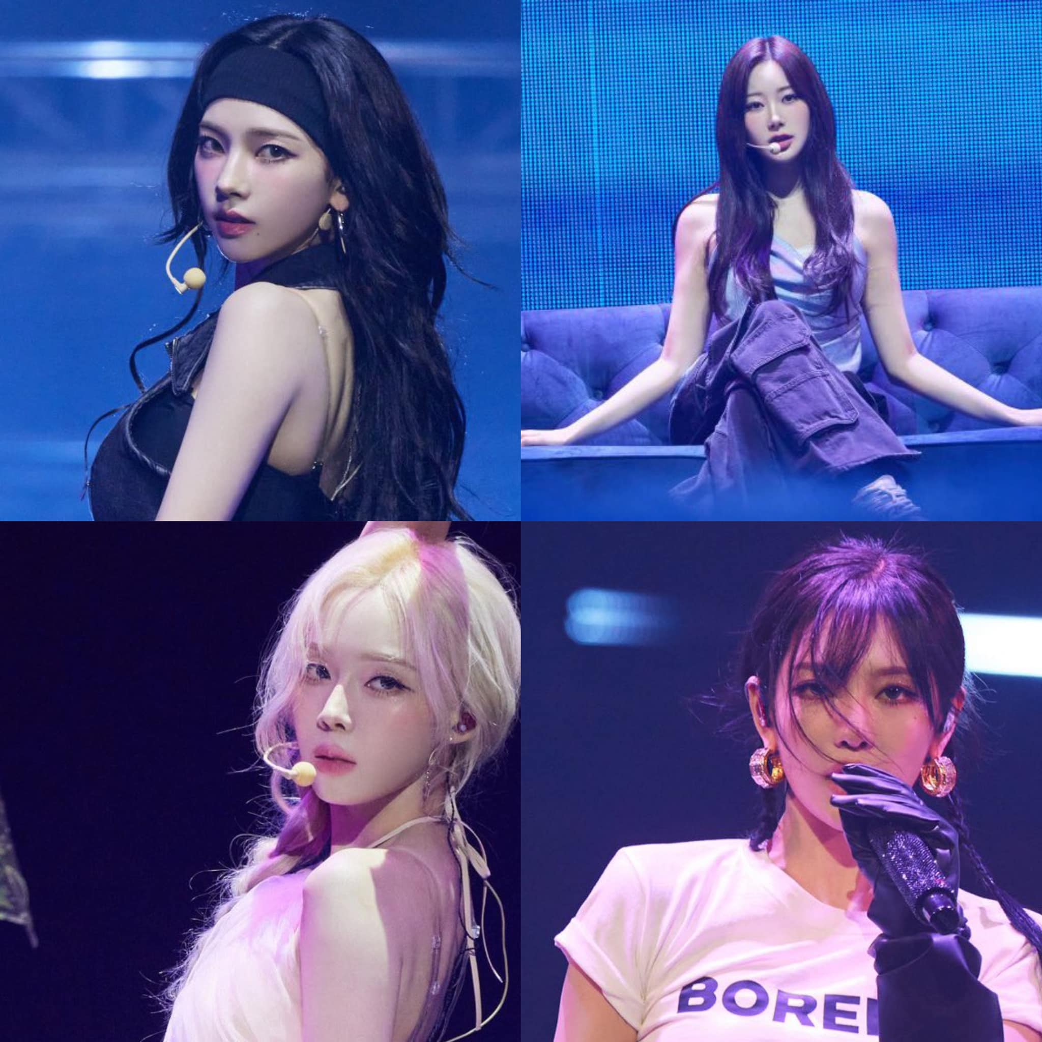 aespa sub-units performed new songs at SYNK : aeXIS LINE – in
