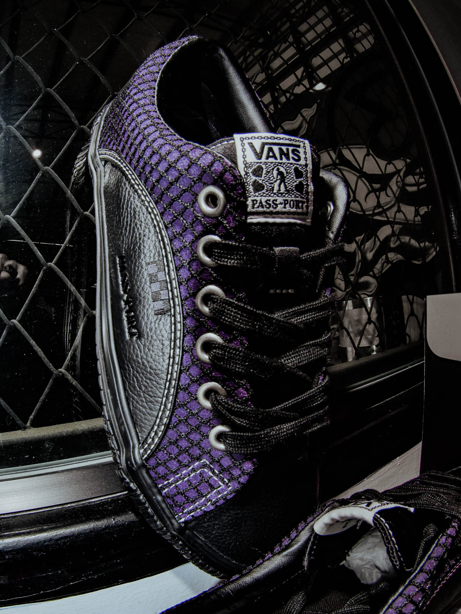 The Vans x Pass~Port Skate Lampin, a 90s model resurrected with