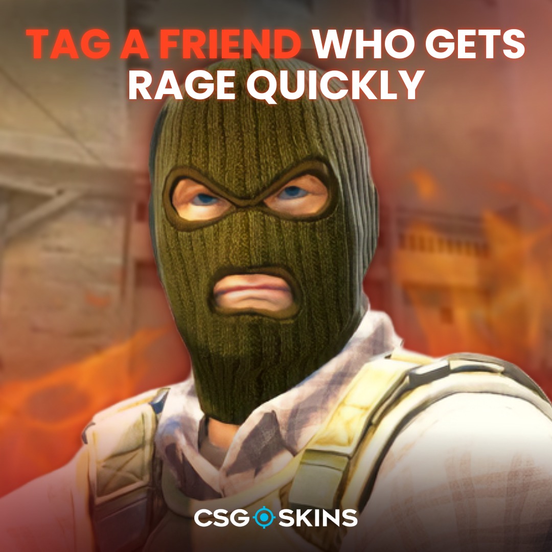 CSGO-SKINS.COM - Rage quit is their special power 😁 We all...