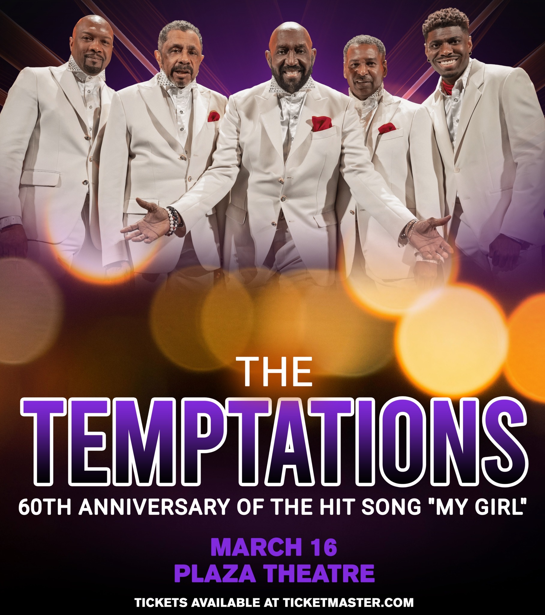 Temptations & Four Tops are celebrating 40 Years with the 60th