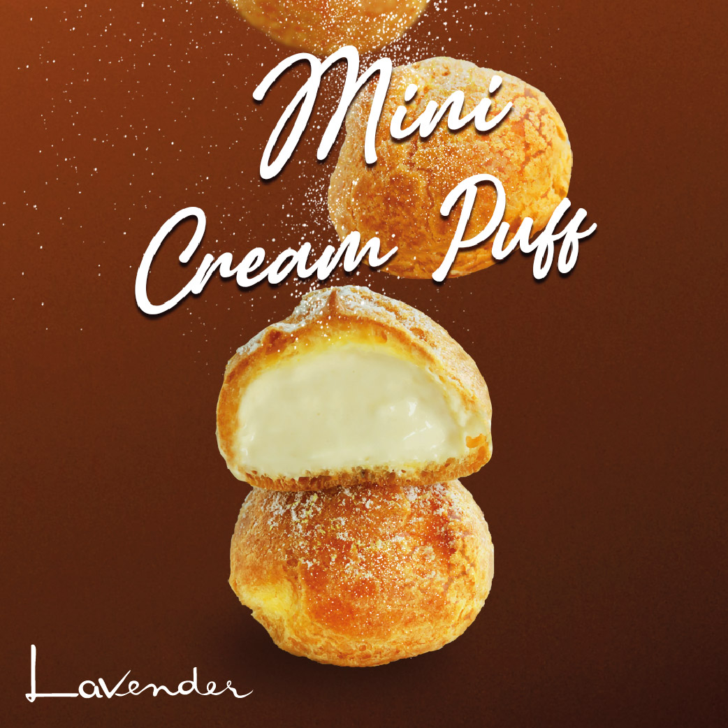 Lavender - New Drop! Say hello to our latest delight, Mini Cream Puffs ...
