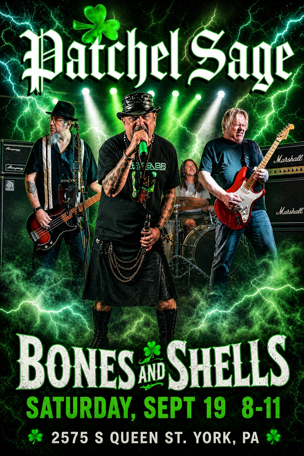 Patchel Sage at Bones and Shells Sept 19