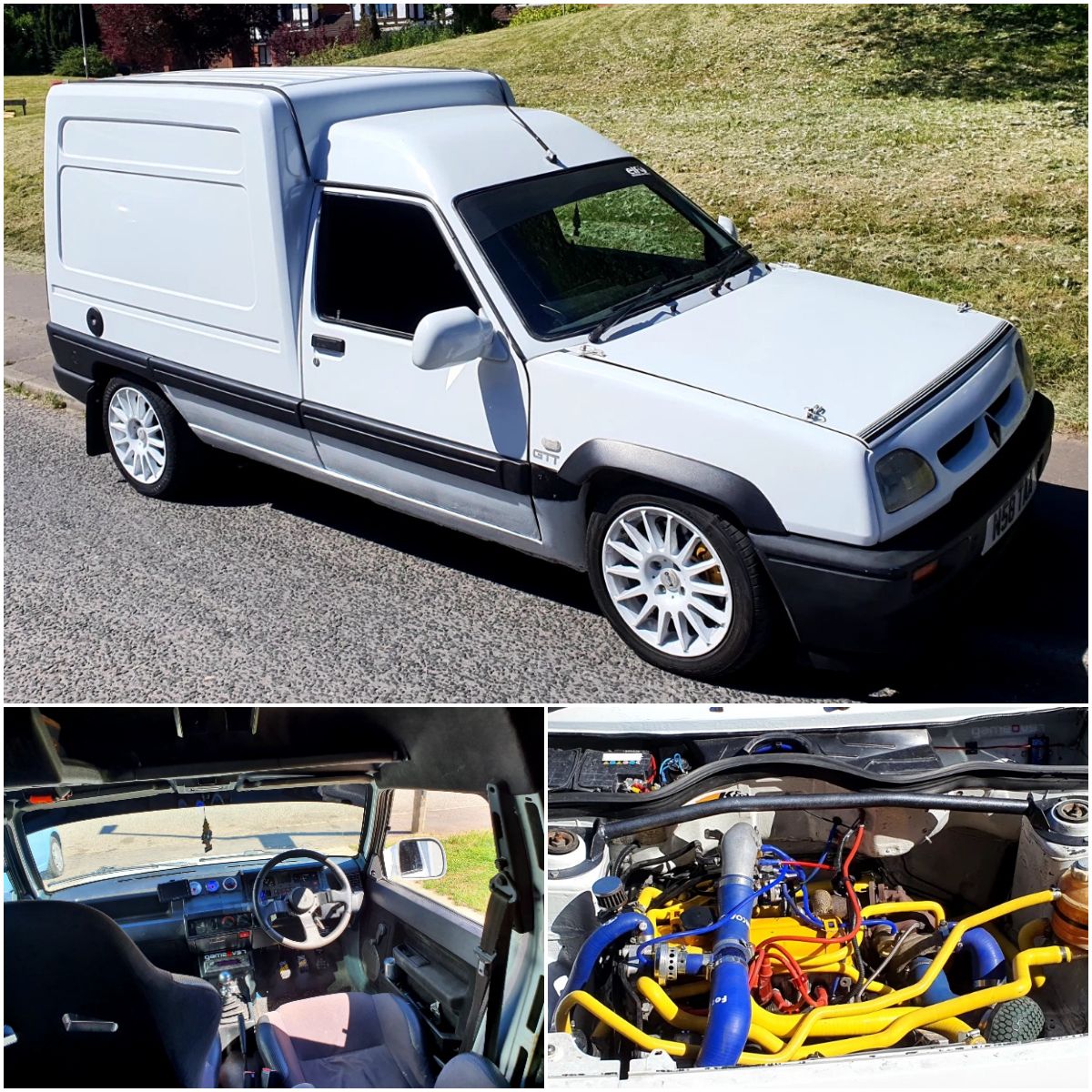 Modified - 1996 Renault Extra - GT 5 Turbo Engine Details here: https ...