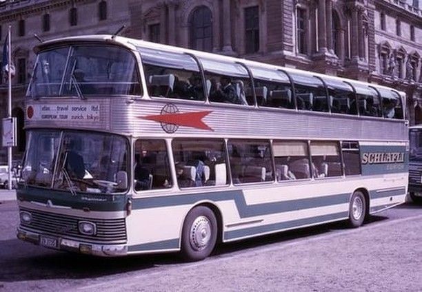 Miniature Autobus Neoplan NH 22 DD 1967 - Échelle 1:87 Par Brekina - Neuf - BRE58295