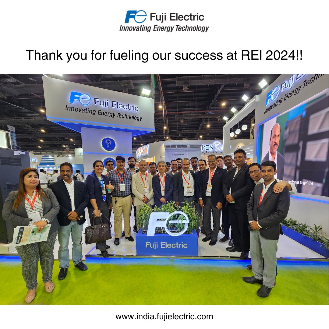 A big Thank you from Fuji... - Fuji Electric India Pvt Ltd