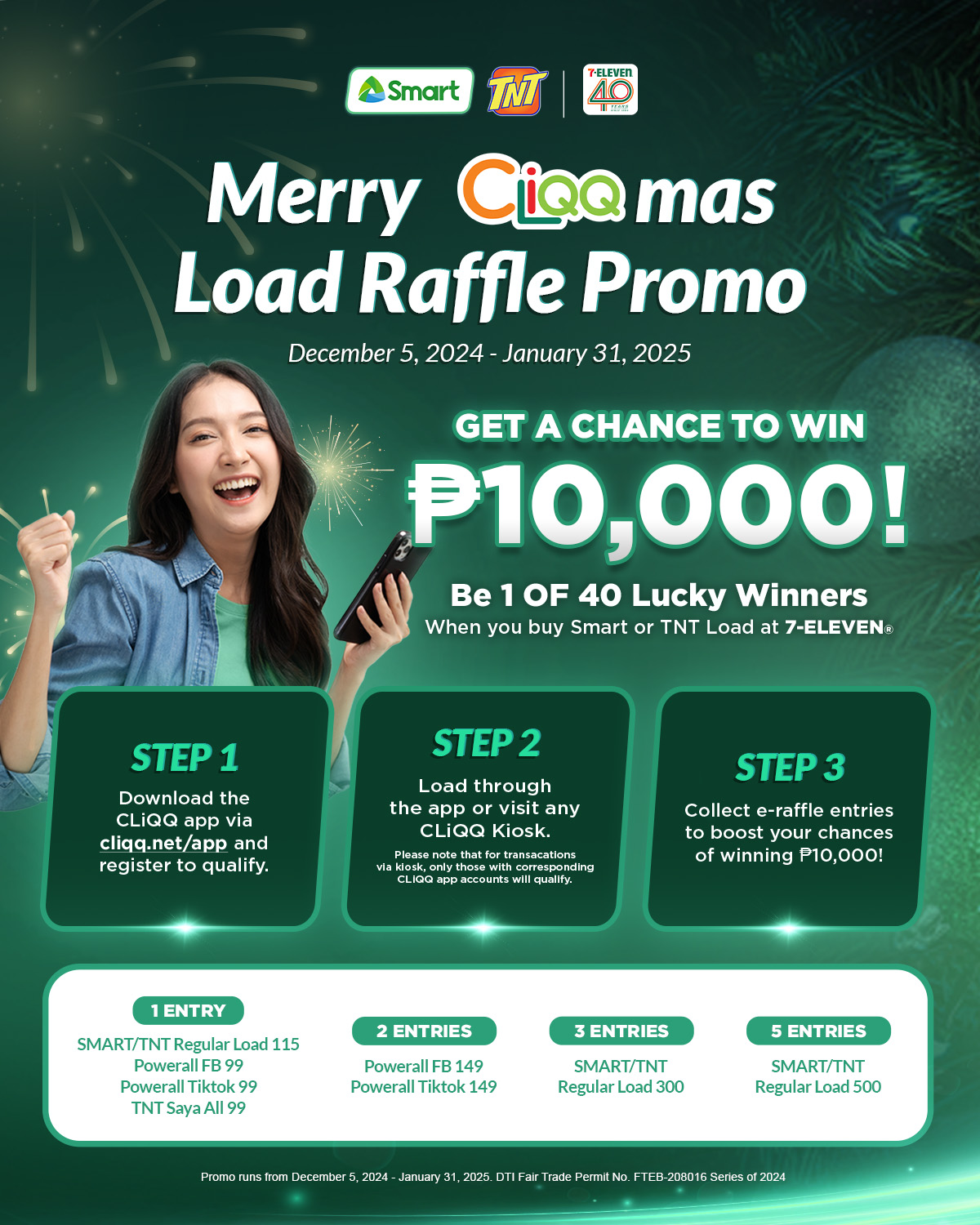 CLiQQ - Stay connected and WIN ₱10,000! 🎉 Earn Raffle Entries with ...