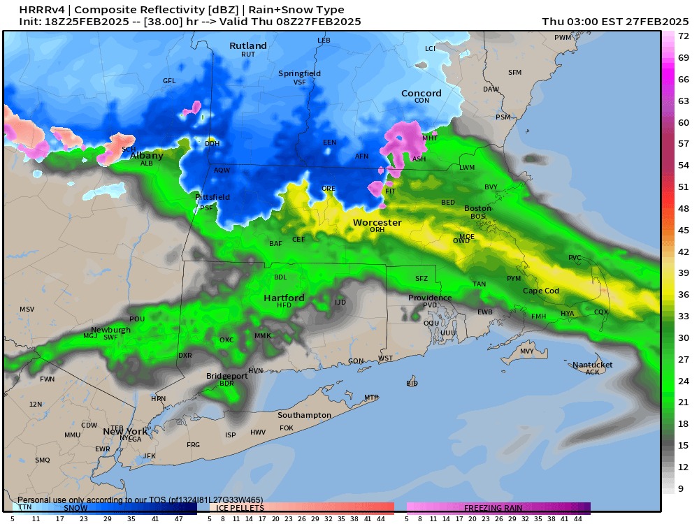 [6:05PM TUES UPDATE] LIGHT... - Dave Hayes The Weather Nut