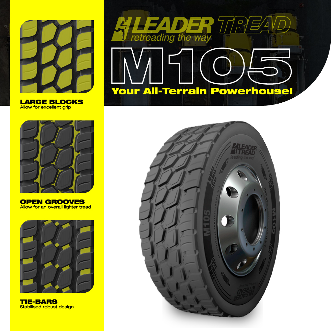 Leader - Meet the M105 – a light, non-directional tread solution built ...