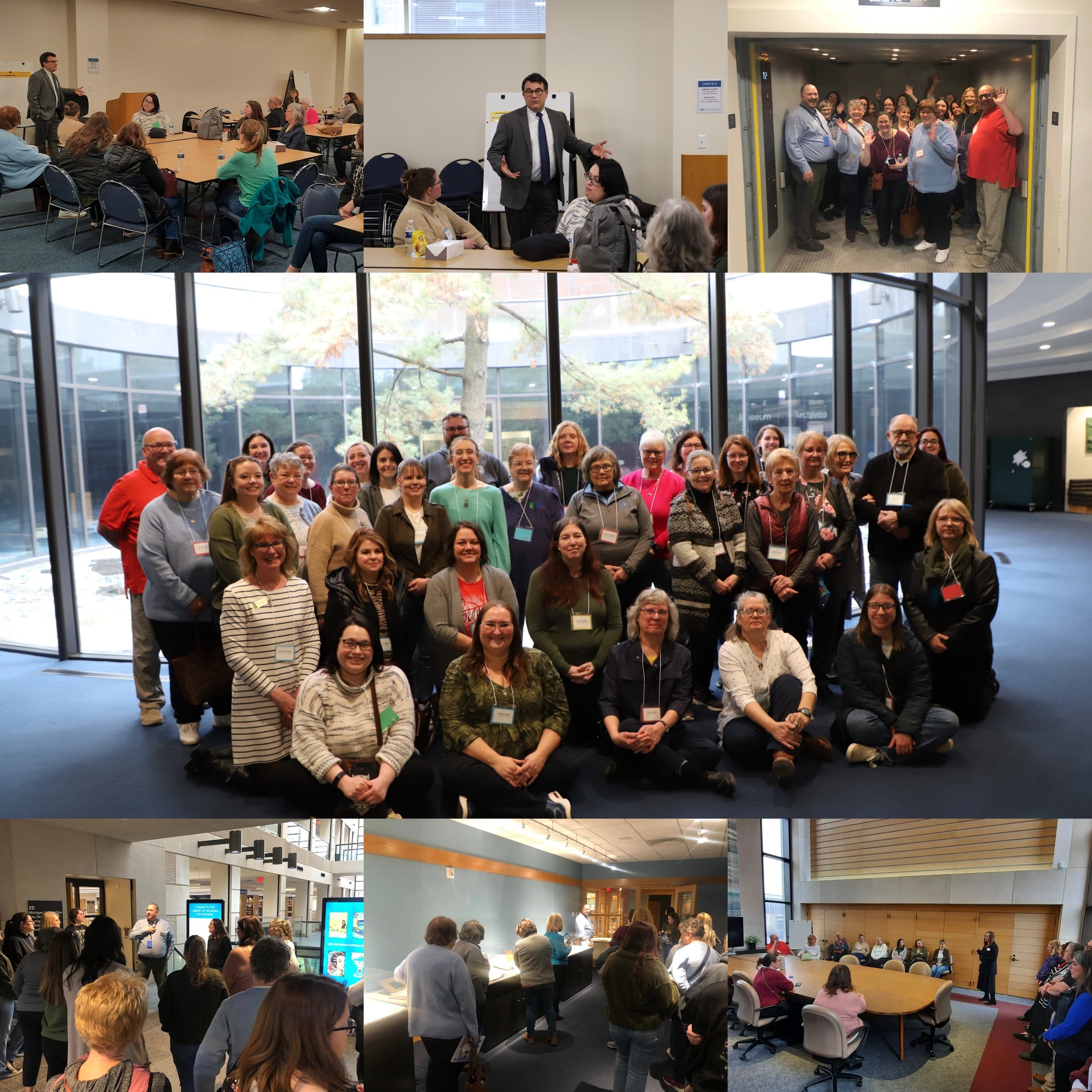 Library - This week the #LibraryofMi welcomed library staff from the ...
