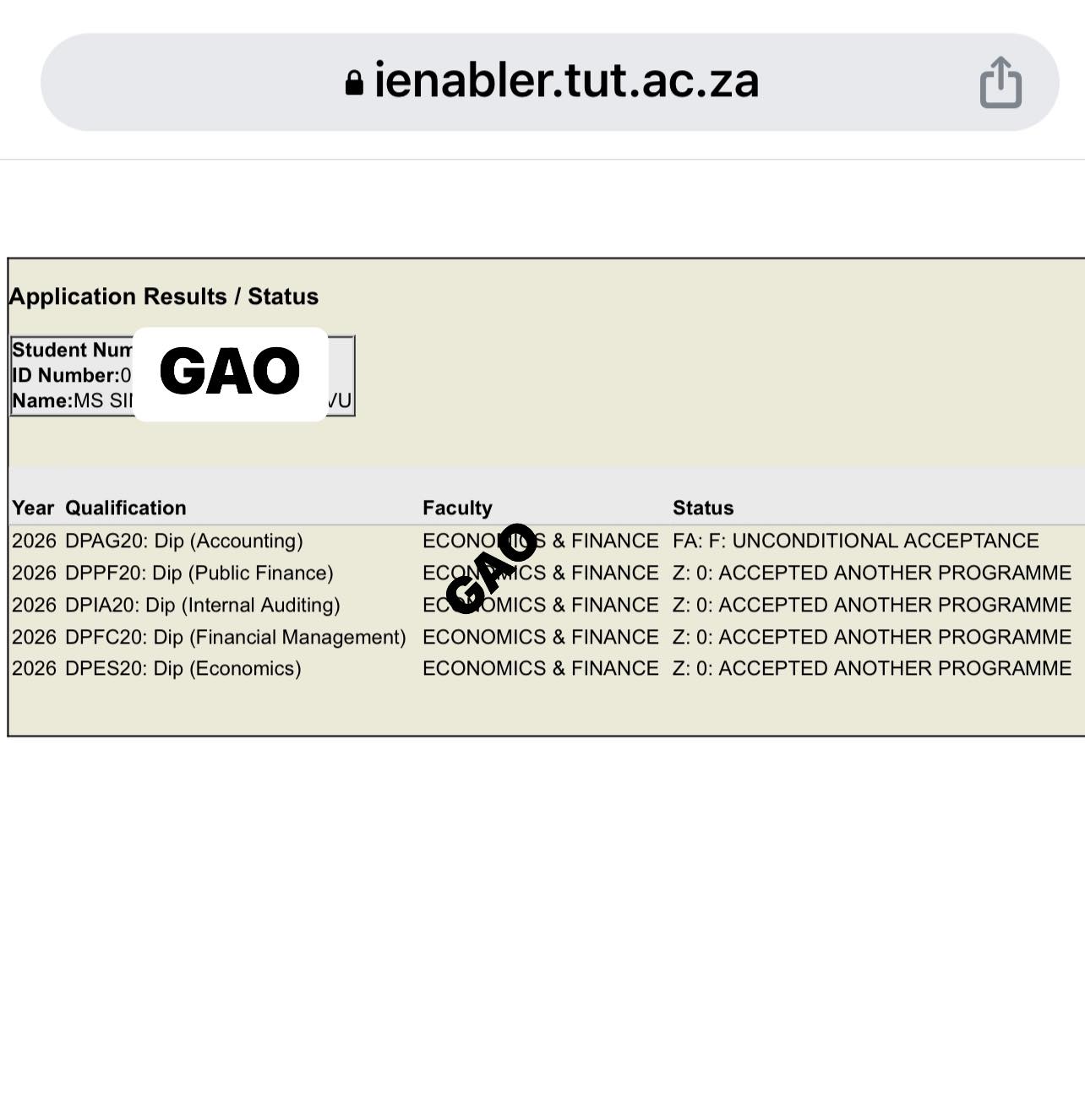 Global - accepted eTUT for 2026 💃💃💃 Diploma in Accounting | Facebook