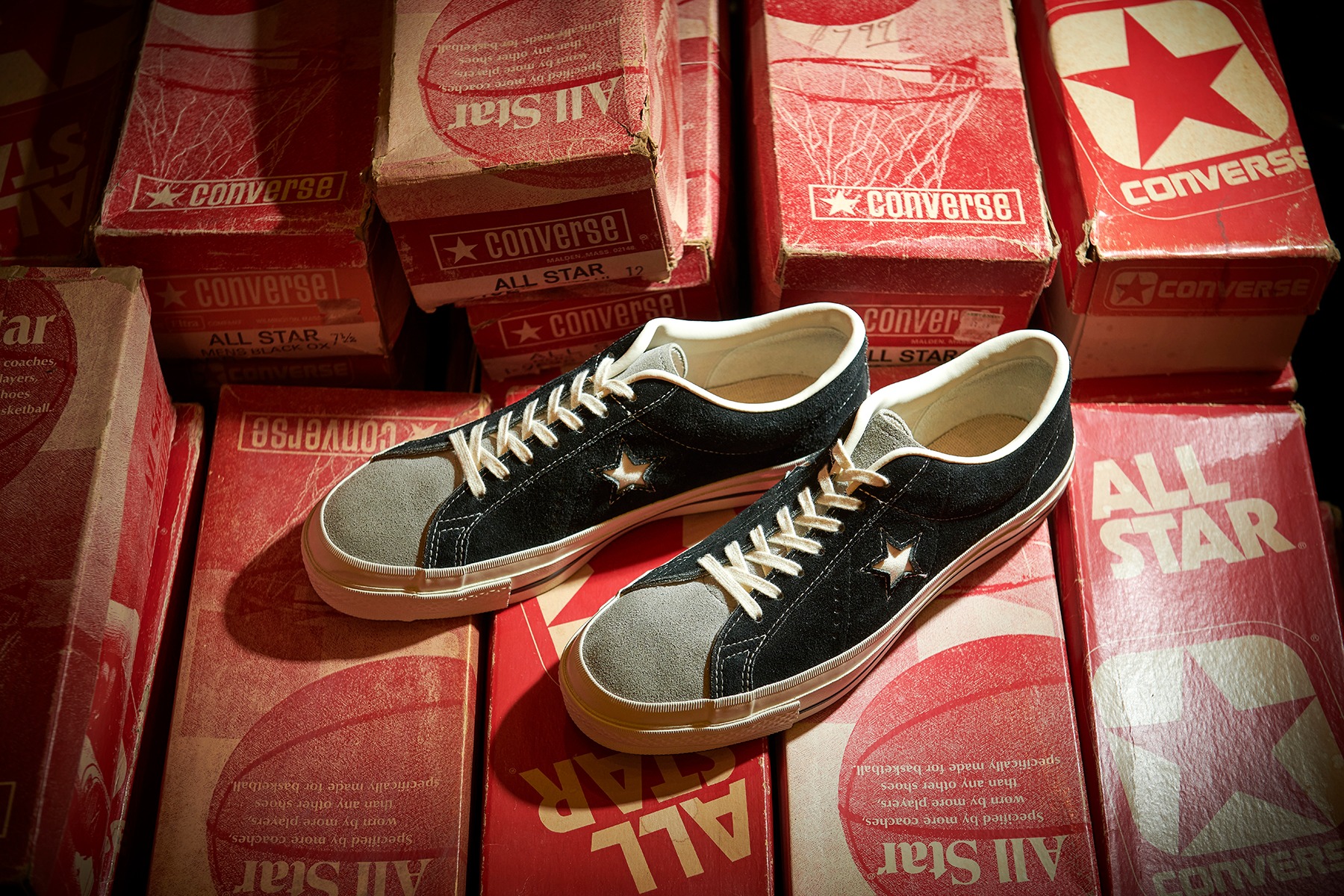 国内2月20日発売予定】SOMA × CONVERSE ONE STAR J VTG SUEDE BLACK 