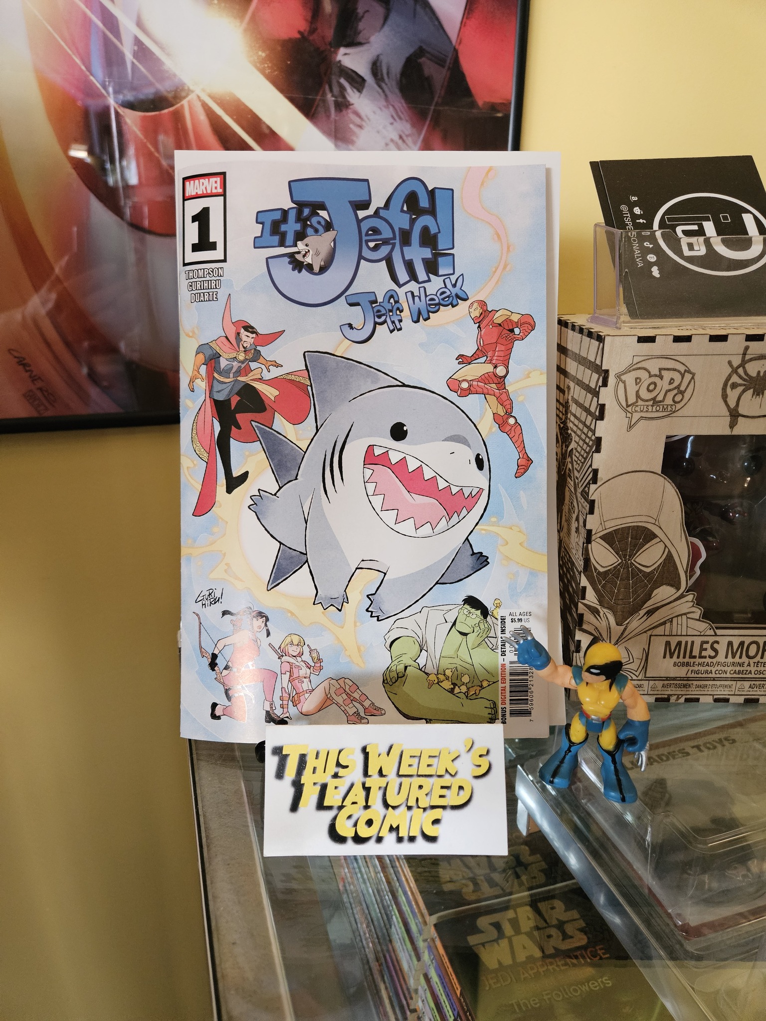 This Week's Featured Comic Marvel It's Jeff! Jeff Week #1 Wreaking