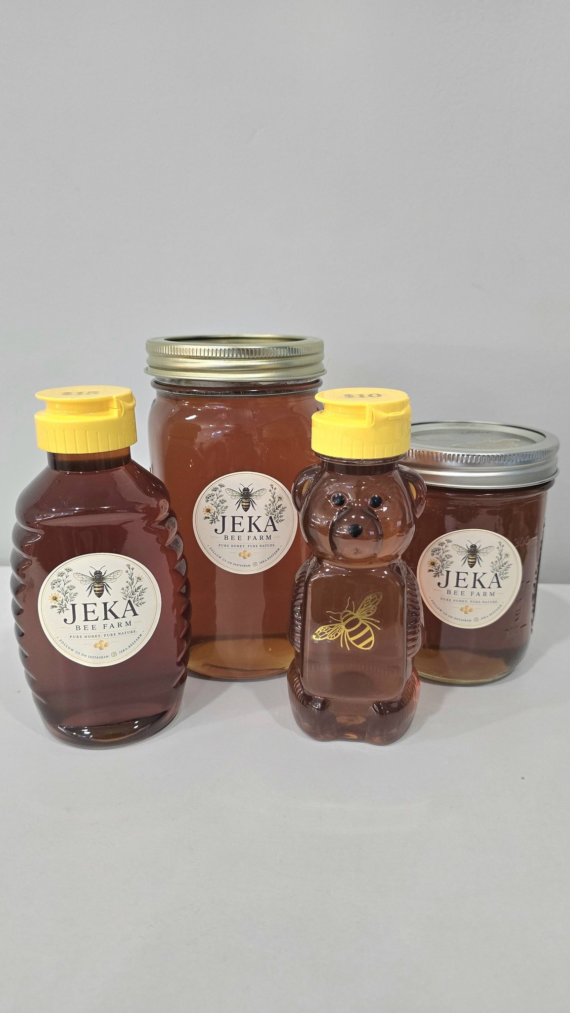 Jeka Bee Farm local honey available in Franklin County, Lavonia, GA