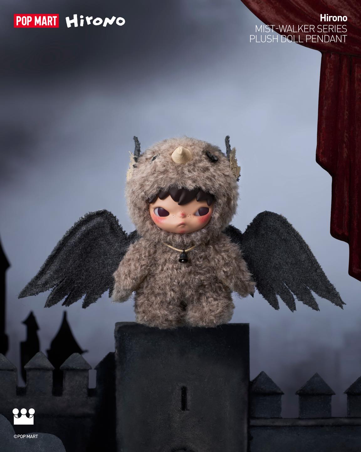 HIRONO MIST-WALKER SERIES - PLUSH DOLL PENDANT A mysterious mist