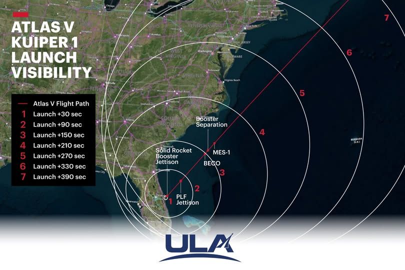 Riley - Rocket launch scheduled for later today (Monday 4/28) could be ...