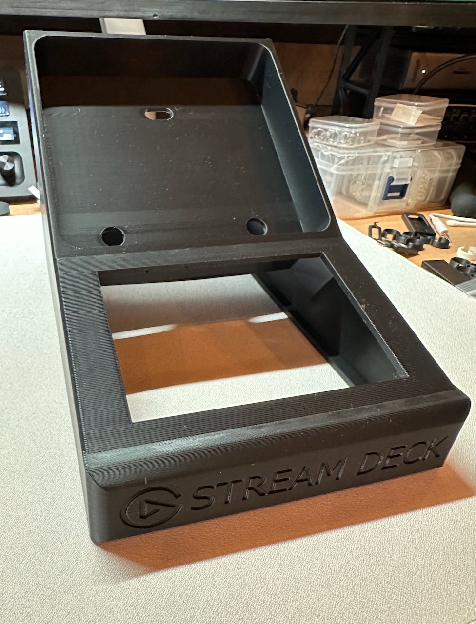 3D-Printed Dual-Stack Stand for Elgato Stream Deck Plus and Stream Deck ...