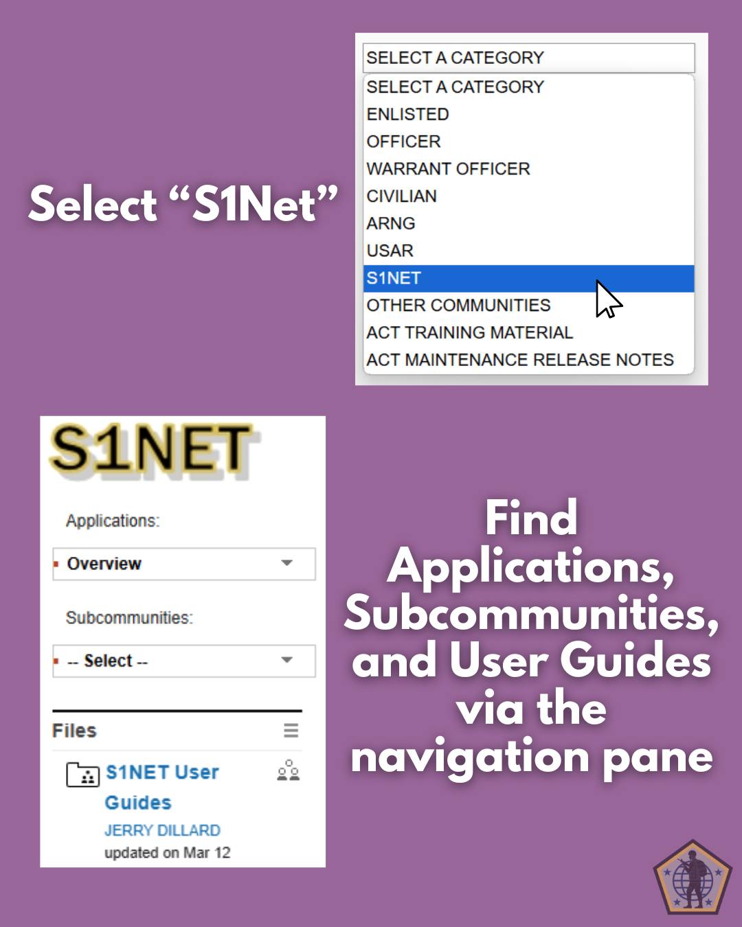 MilSuite, S1NET’s... - U.S. Army Human Resources Command | Facebook