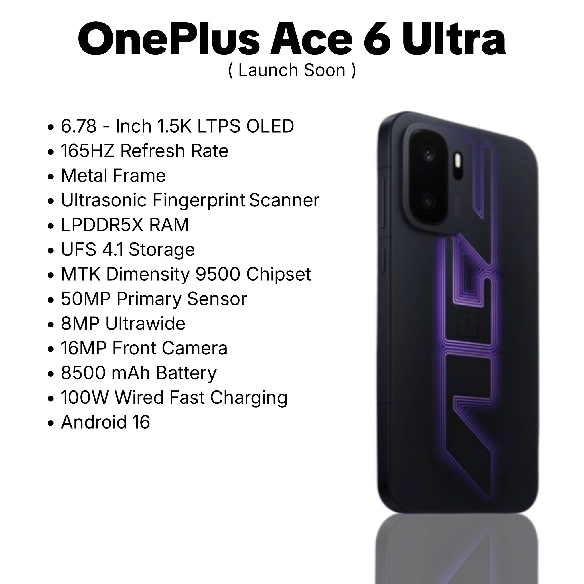 OnePlus Ace 6 Ultra 😍❤️ #OnePlusAce6Ultra