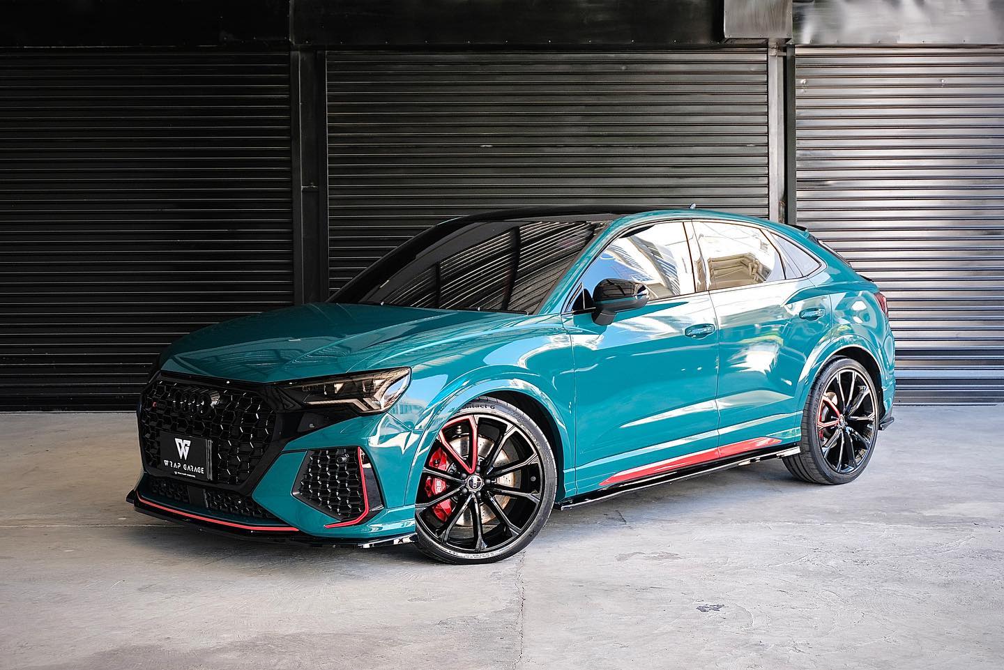 Audi Q3 RS Wrapped in Era Green ...