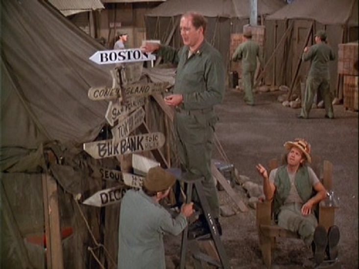 Old - #oldtvshowhalloffame #tvshow The M*A*S*H signpost is an iconic ...