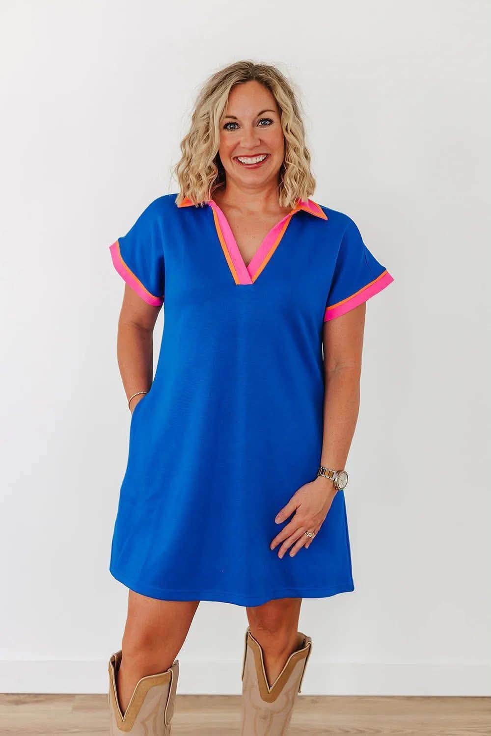 casual dress royal blue Ready For The Sun  Shop the Mint A maxi length and a cheeky thigh high slit Royal Blue Dresses | Prom
