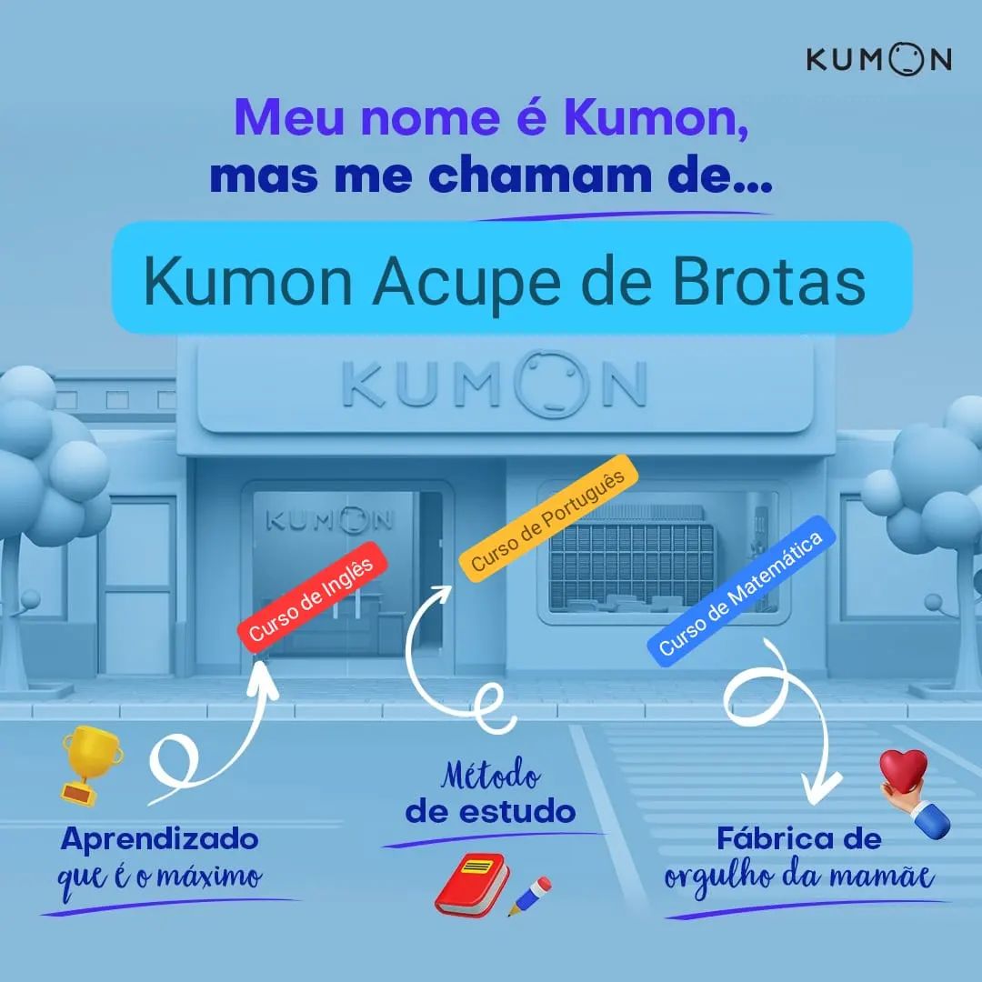 O Kumon é um método de estudo... - Kumon Acupe de Brotas