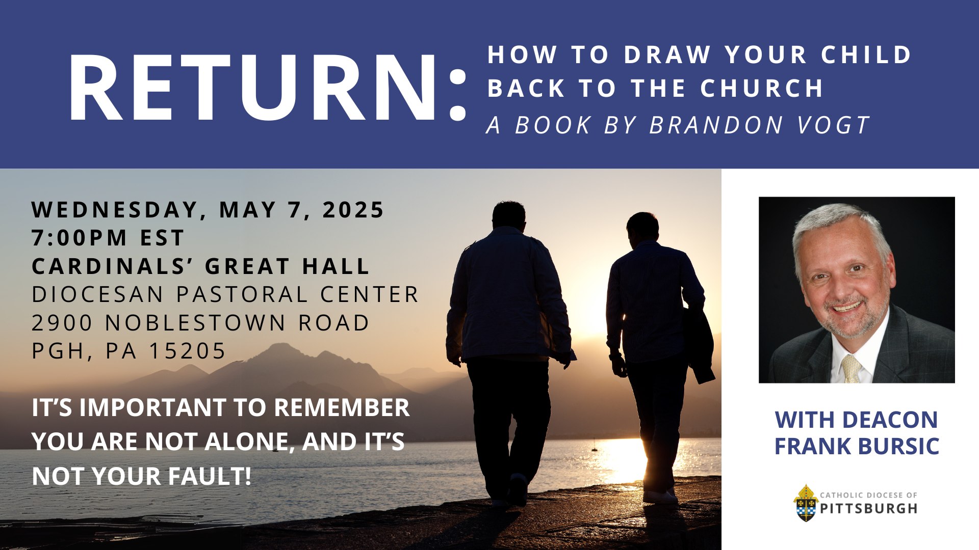 Return: How to draw your child back to the Church