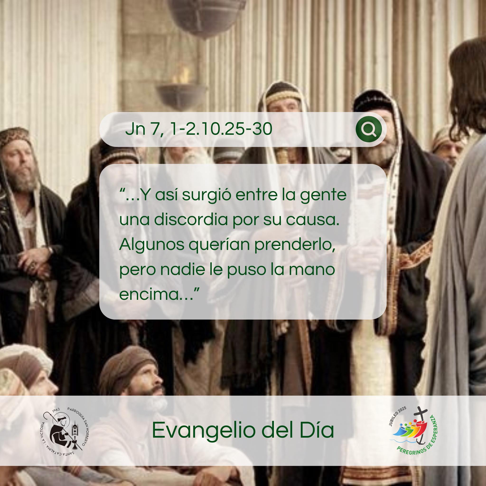 Parroquia - #EvangelioDelDía 📖 Compartimos con ustedes la lectura del ...