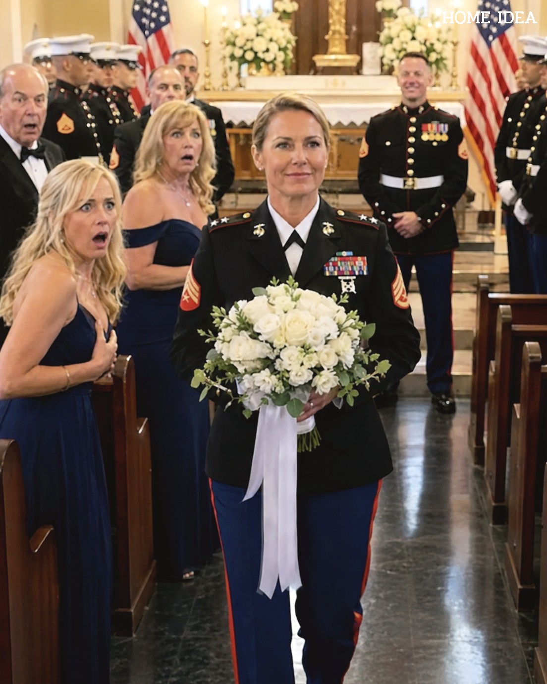 can i wear my dress blues to a wedding sister laughed when she saw me standing in my military on my day. She called me embarrassing, masculine, and pathetic for refusing the white designer gown Designer Dresses | ALICE mod Collection:Island Goddess - Rose Pink