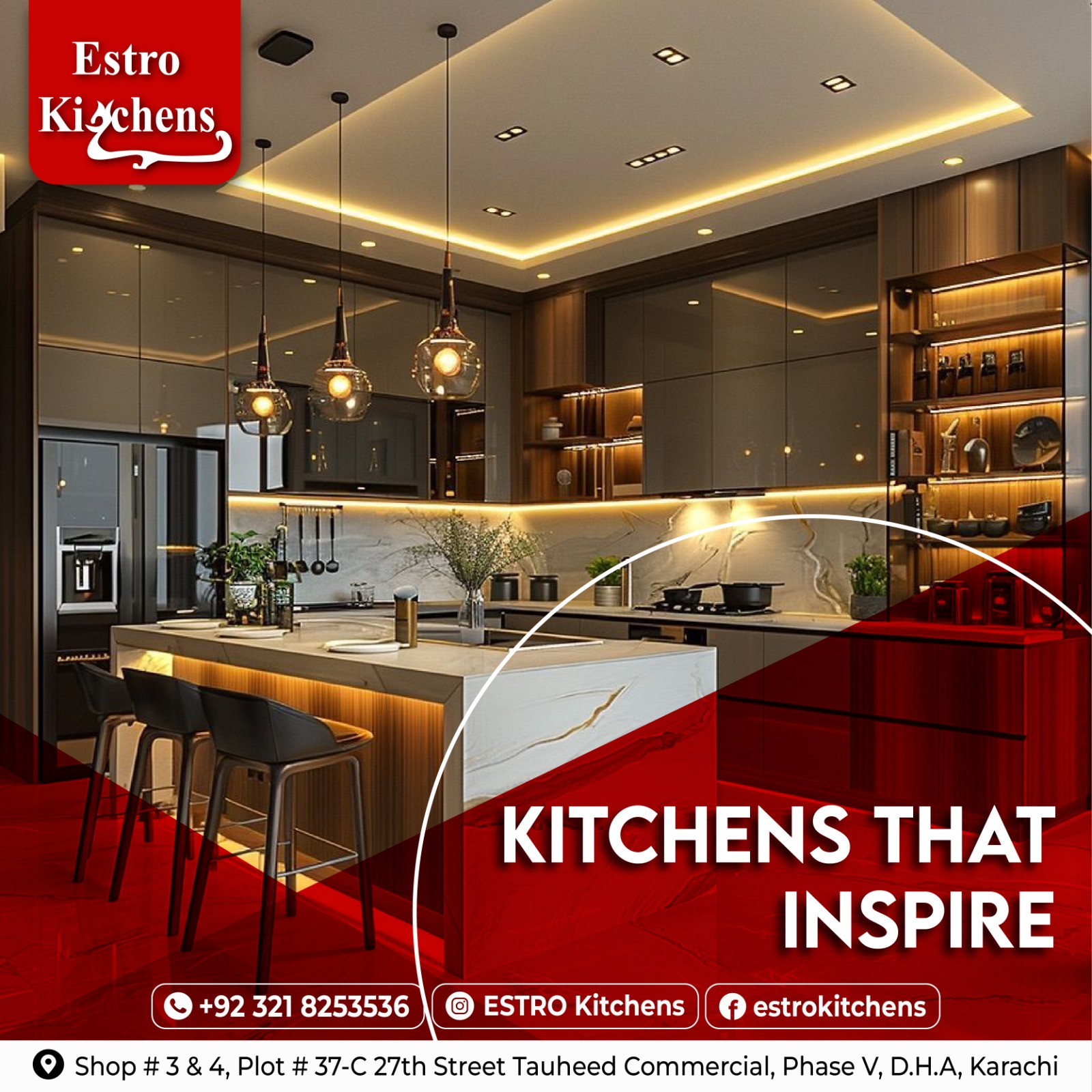 ESTRO Kitchens | Karachi