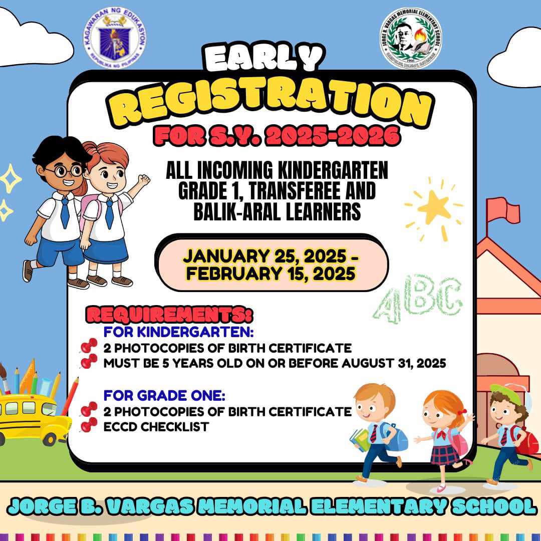 Deped - 📢 Early Registration for School Year 2025-2026! 📚 ️ Attention ...