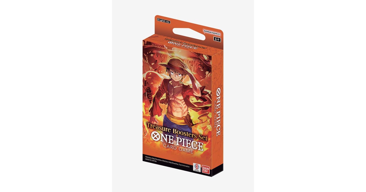 one piece treasure booster set box Card Game:  Chief Cards Captured in a crystal 2024 Bandai One Piece Treasure