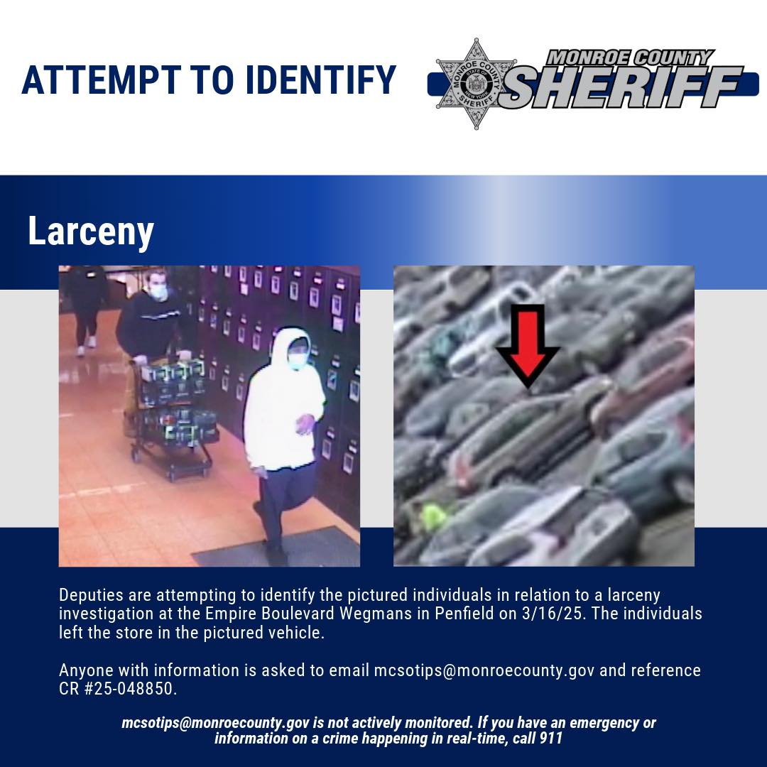 Monroe - Anyone with information is asked to email mcsotips ...