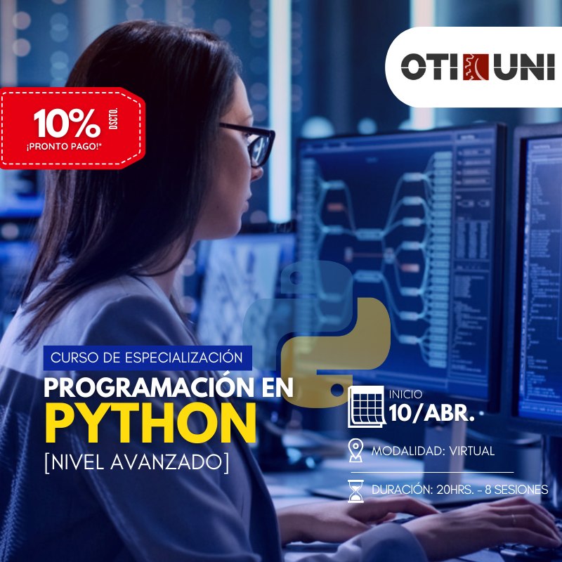 CTIC - Curso de Especialización de Programación en Python Avanzado ⏰ ...