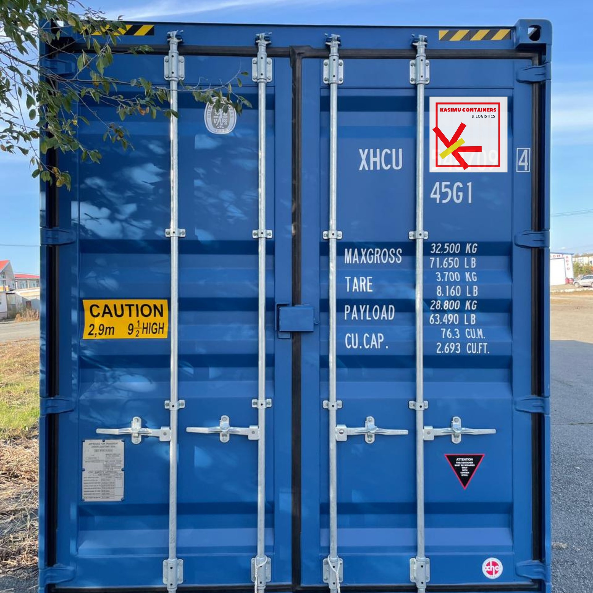 New 20ft& 40ft containers with the latest manufacturing date available!