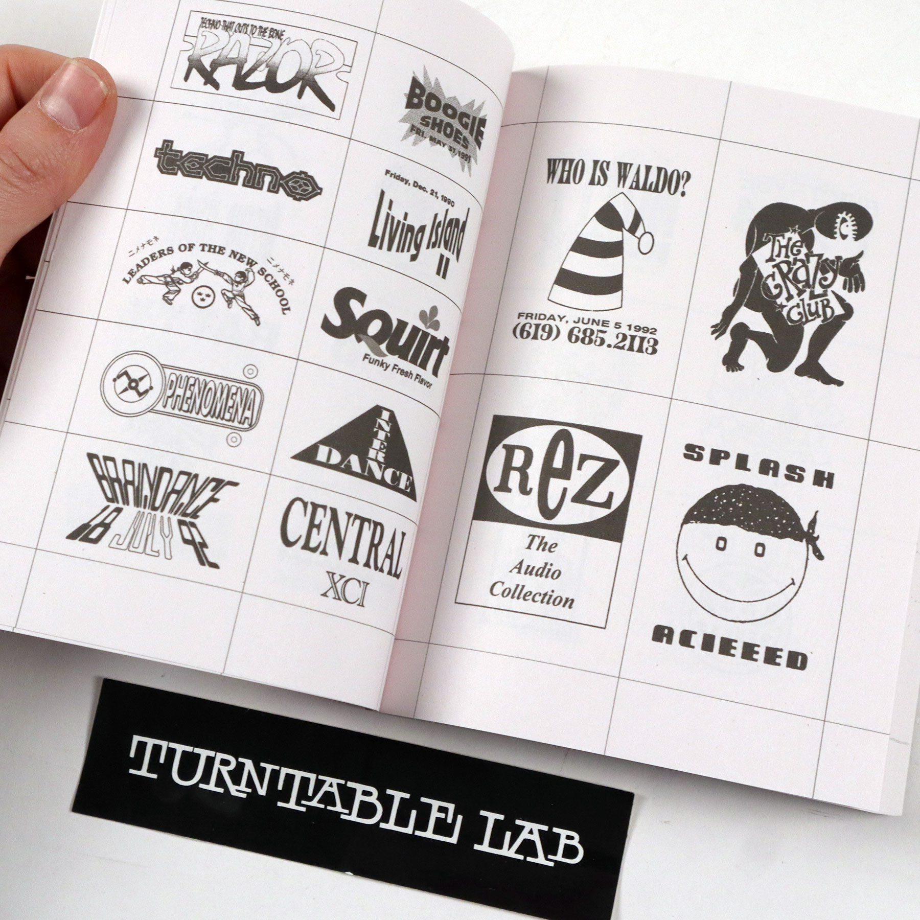 Rare record label logos and graphics books from Masalanoir