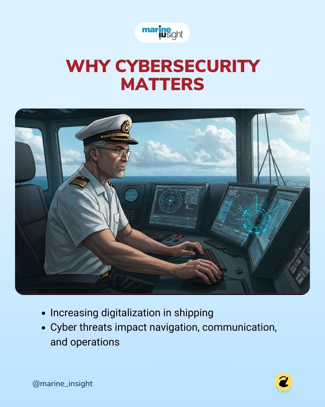 Marine Insight - Have you ever encountered a cybersecurity... | Facebook