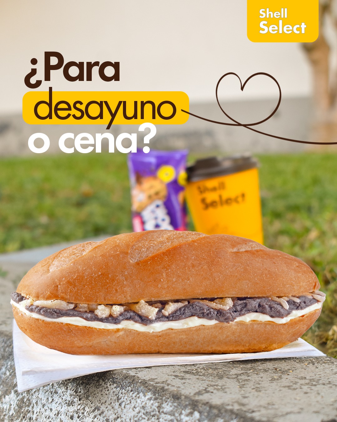 Shell - Cuando el antojo te llama, el Combo de Pan con Frijol te ...