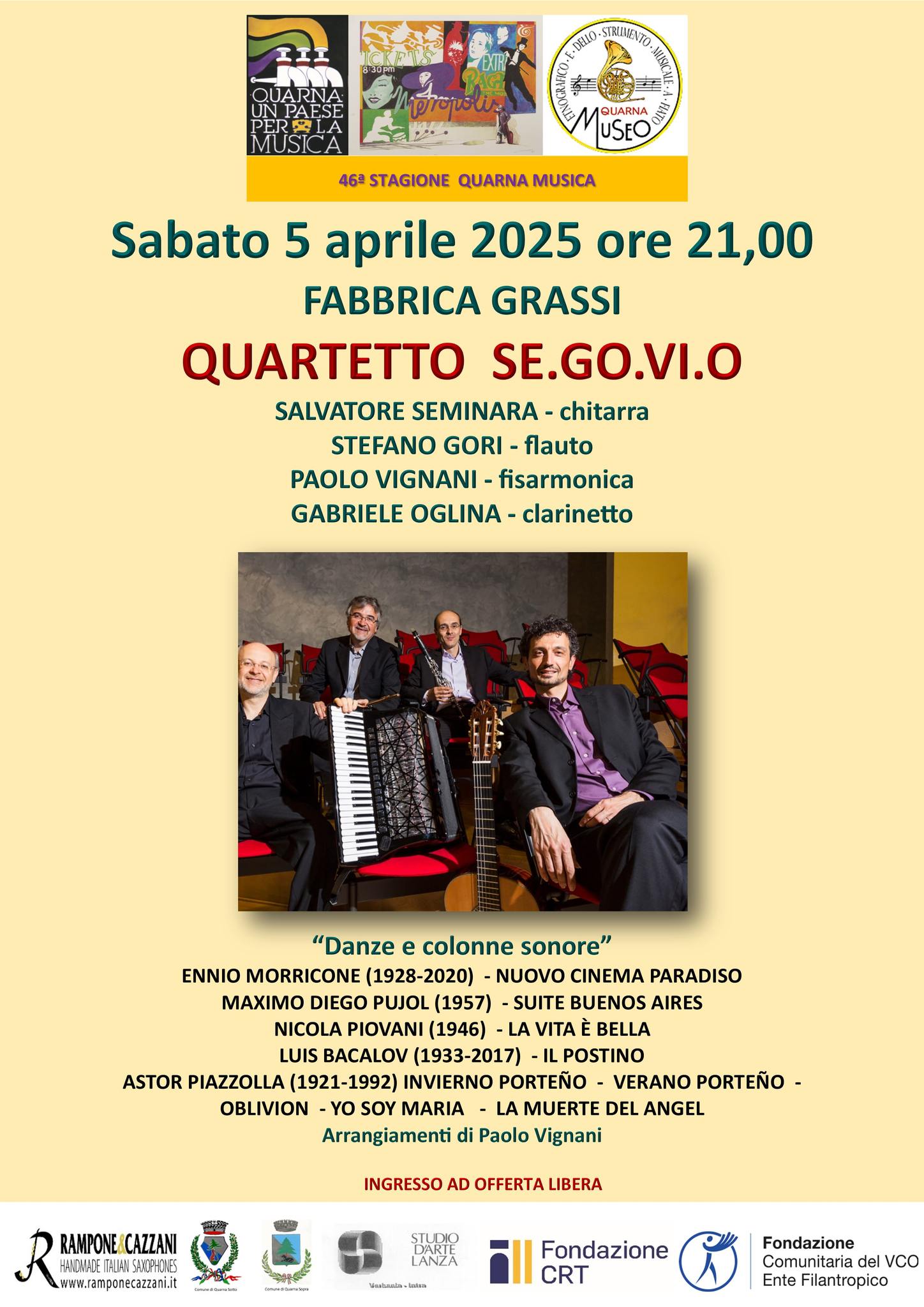 Quarna - Un paese per la... - Quarna - Un paese per la musica