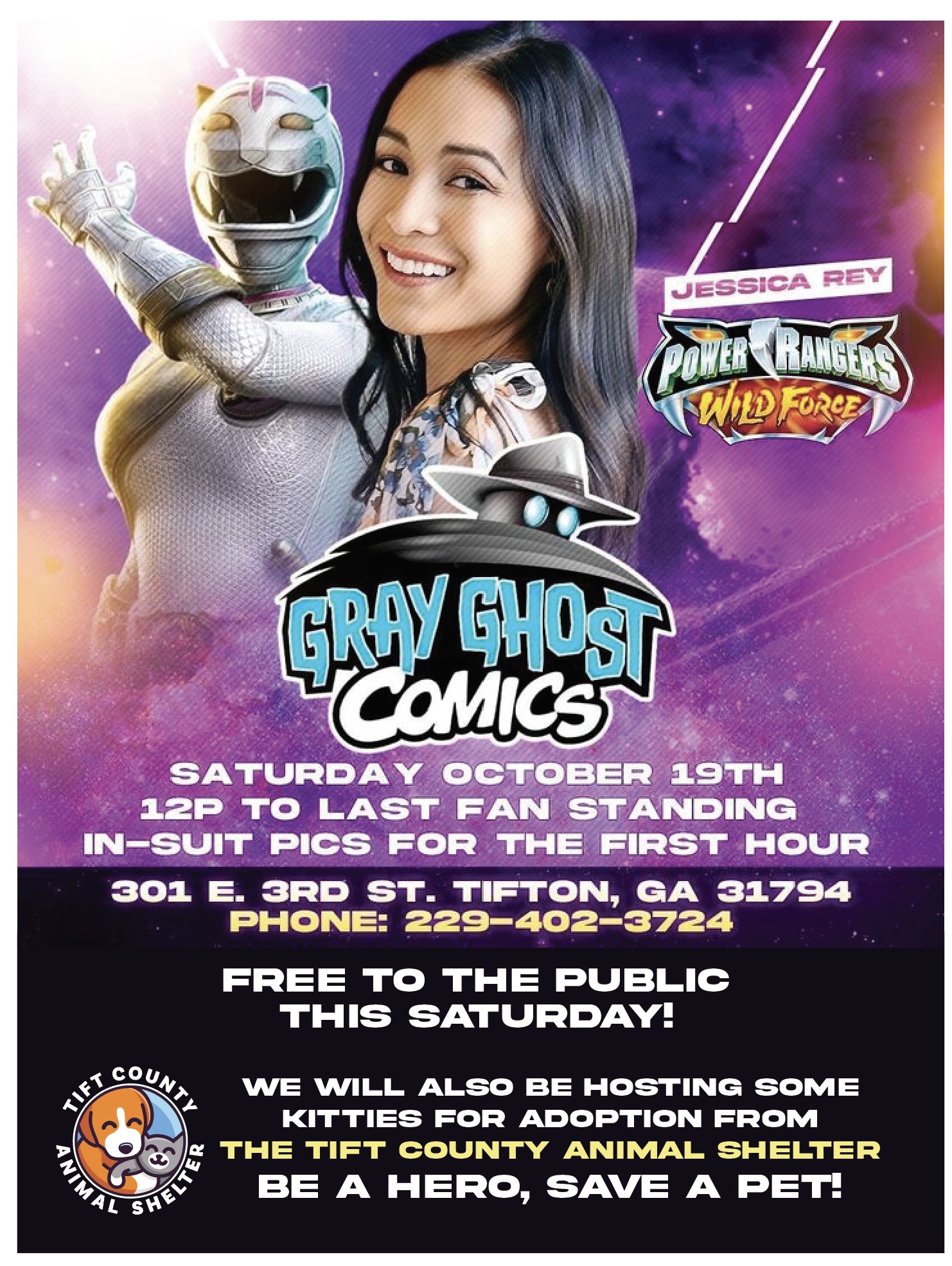 Gray - 🌟🎉 Calling All Power Ranger Fans! 🎉🌟 📅 Date: October 19th ⏰ Time ...