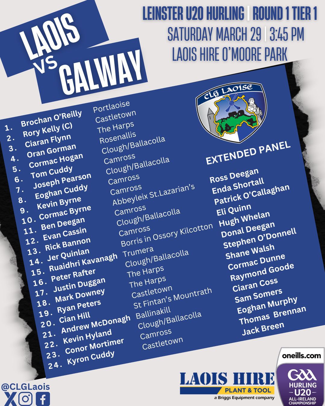 CLG Laois | Port Laoise