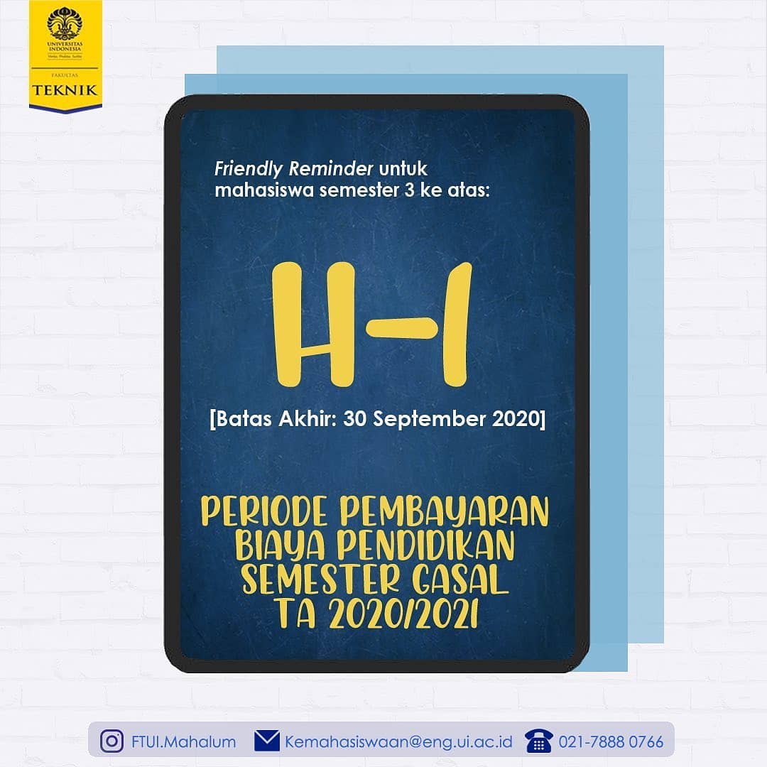 Fakultas Teknik Universitas Indonesia - #Repost @ftui.mahalum ...