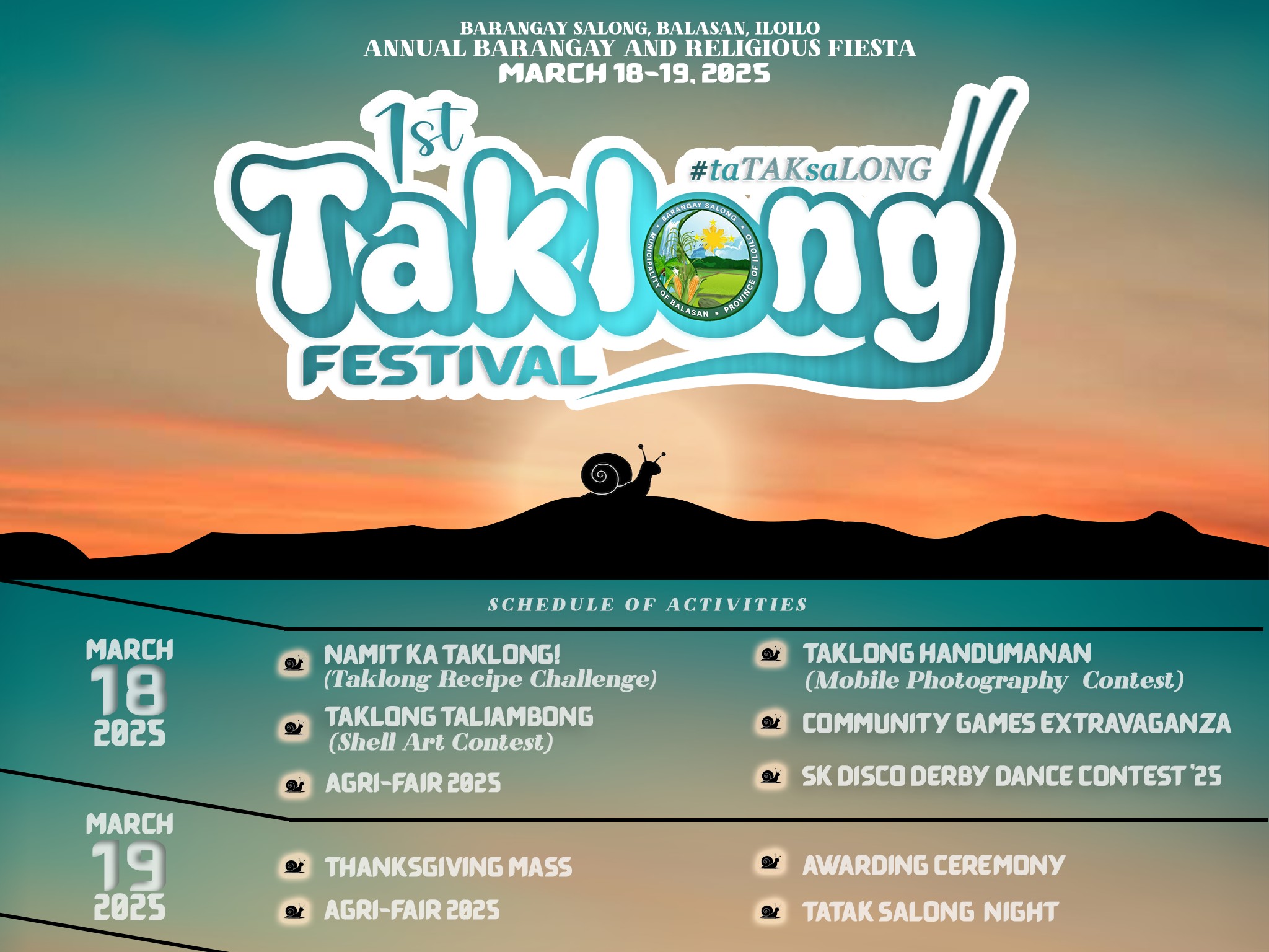 Join us for the 2025 Barangay and... - Salong Balasan Iloilo | Facebook