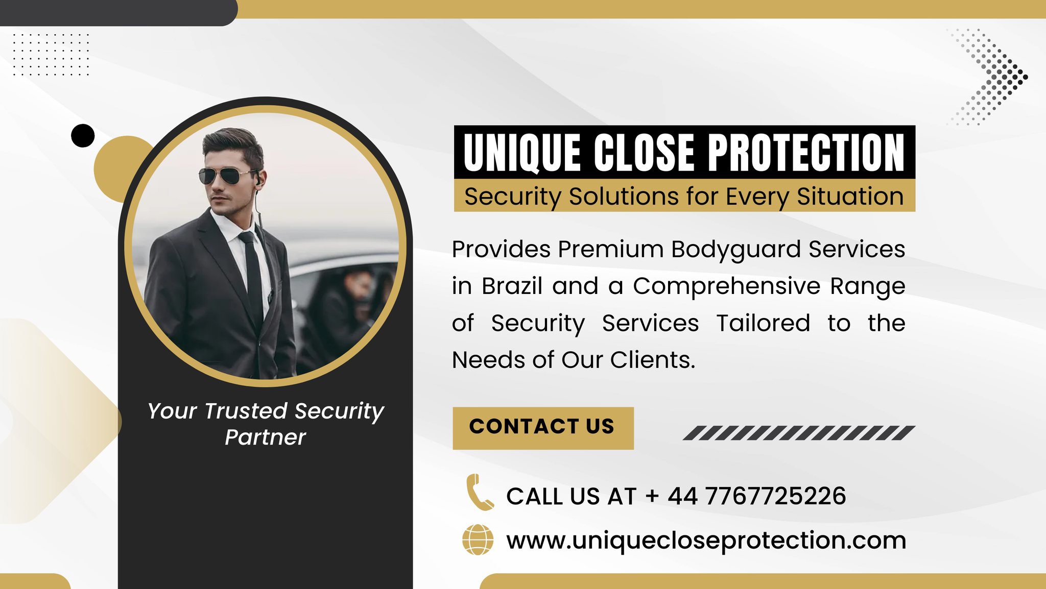 Unique Close Protection Brazil | London