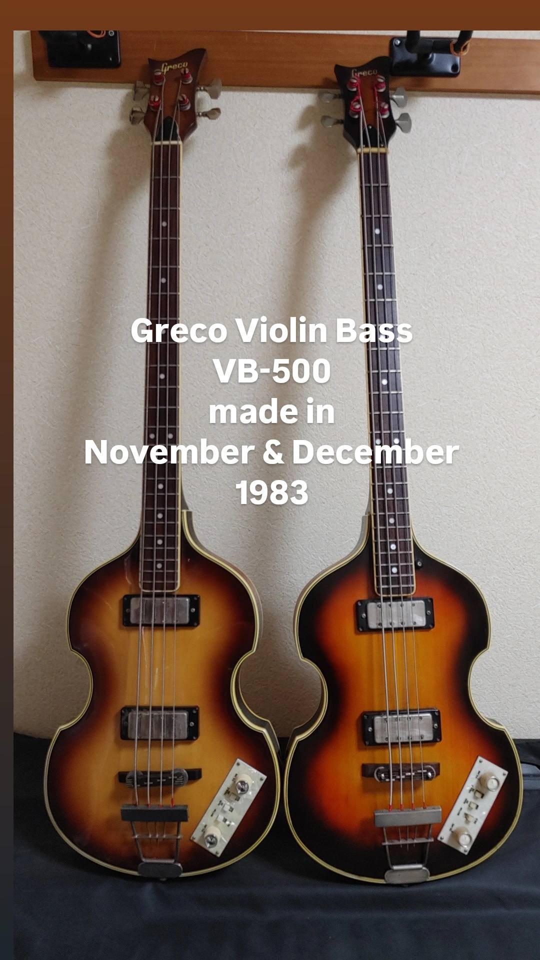 1983 Greco V500 Viola Bass review