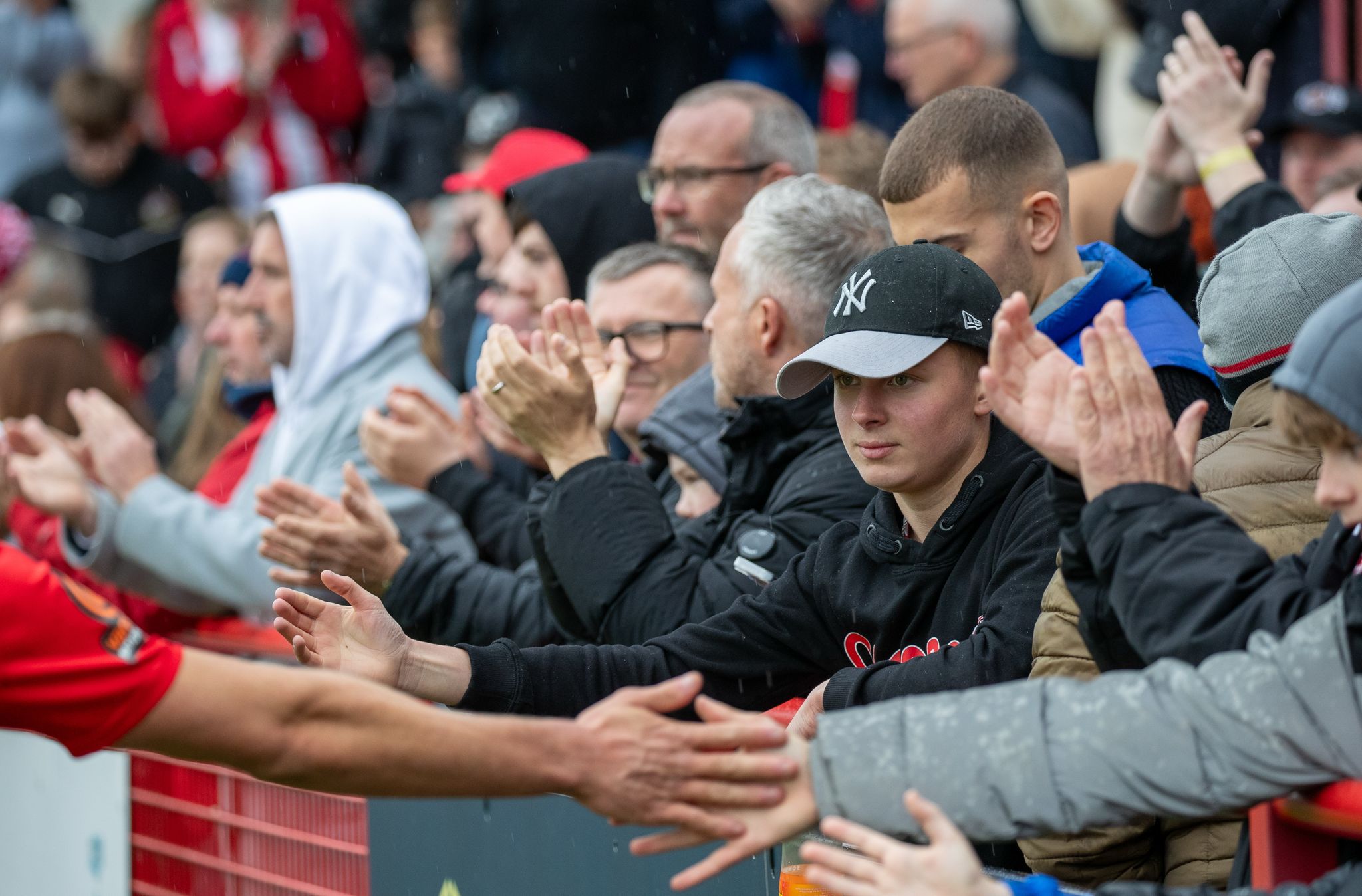 Altrincham - A bumper Good Friday crowd of nearly 3,500 inside the J ...