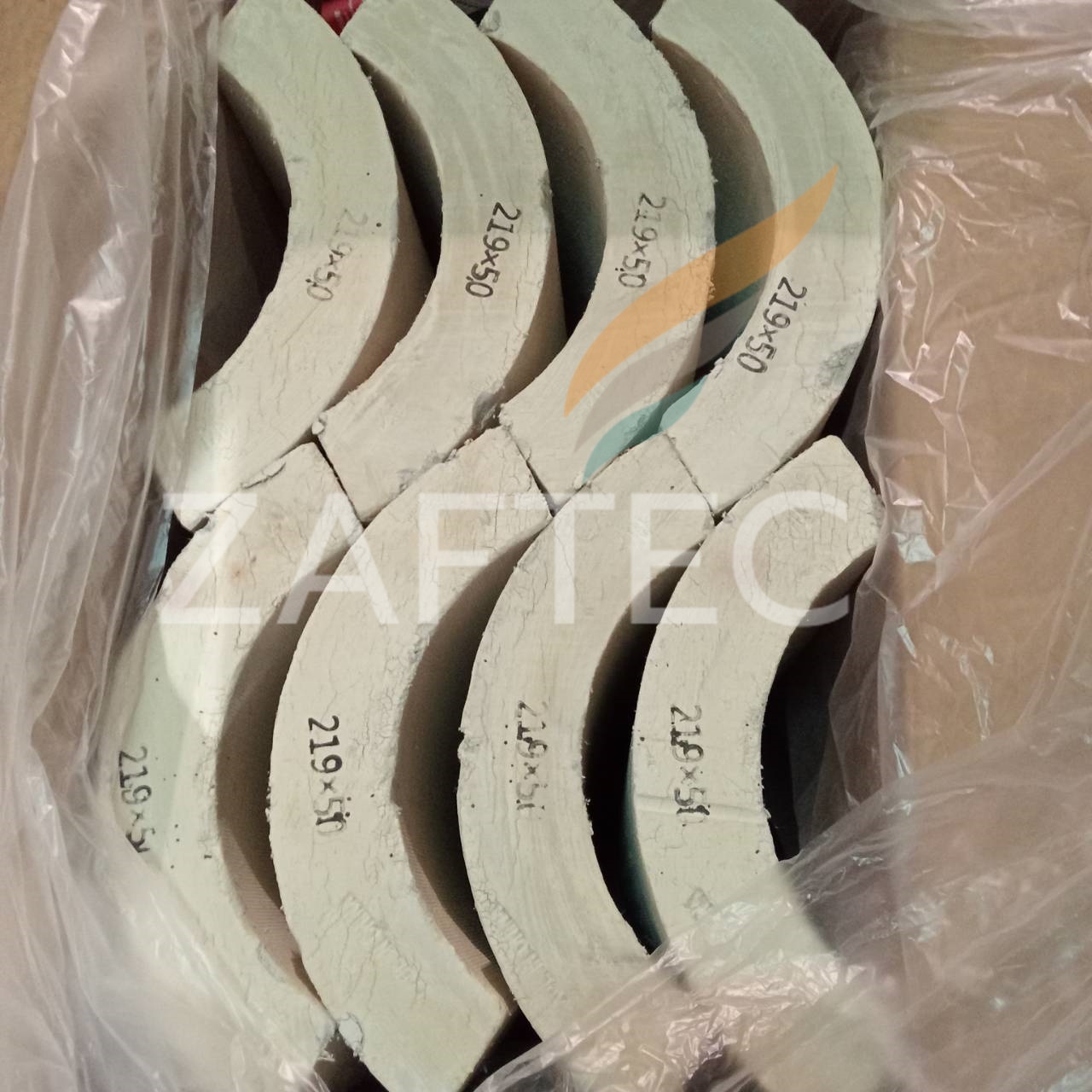 จำหน่ายฉนวนแคลเซียมซิลิเกต CALCIUM PIPE COVER แบบท่อสำเร็จ แบรนด์ASC ...