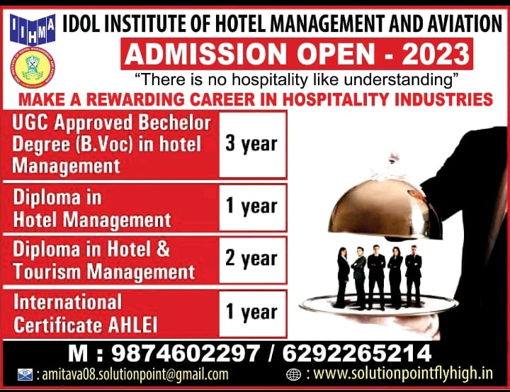 Idol Institute of Hotel Management & Aviation | Kolkata