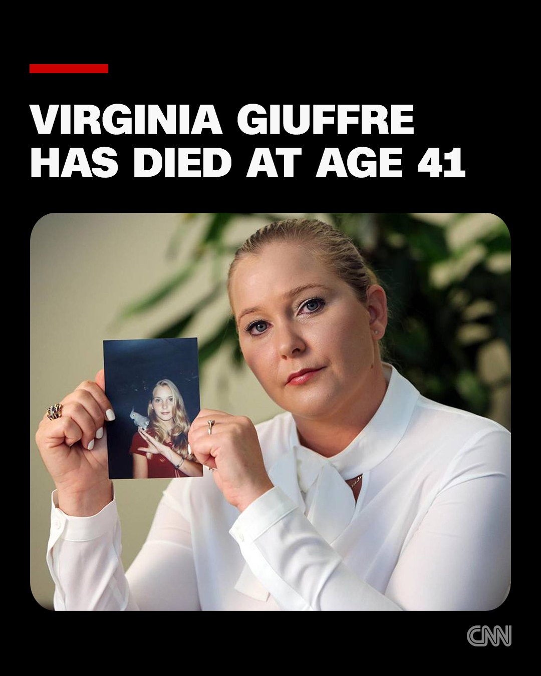 CNN - Virginia Giuffre, prominent Jeffrey Epstein sexual abuse survivor ...